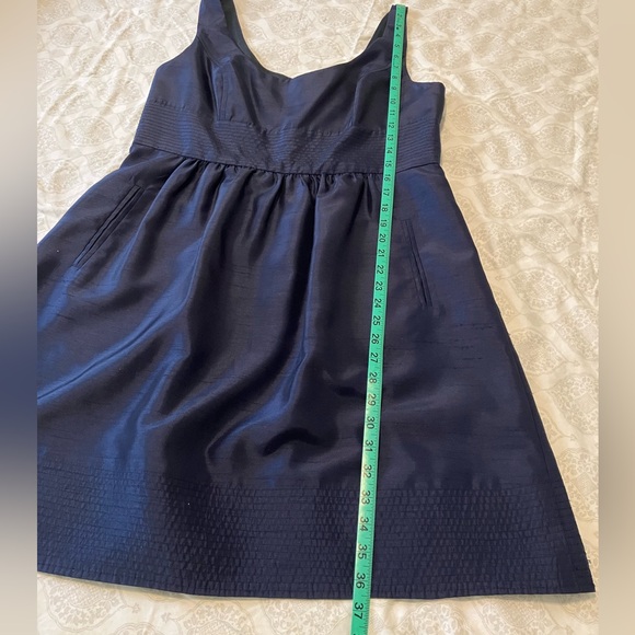 Navy blue party dress WITH POCKETS, JS Boutique size 14 - Picture 10 of 13